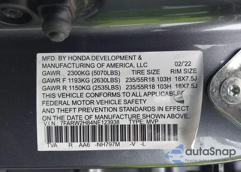 2020 Honda Cr-V Awd Ex from USA, damaged, VIN 2HKRW2H55LH670958